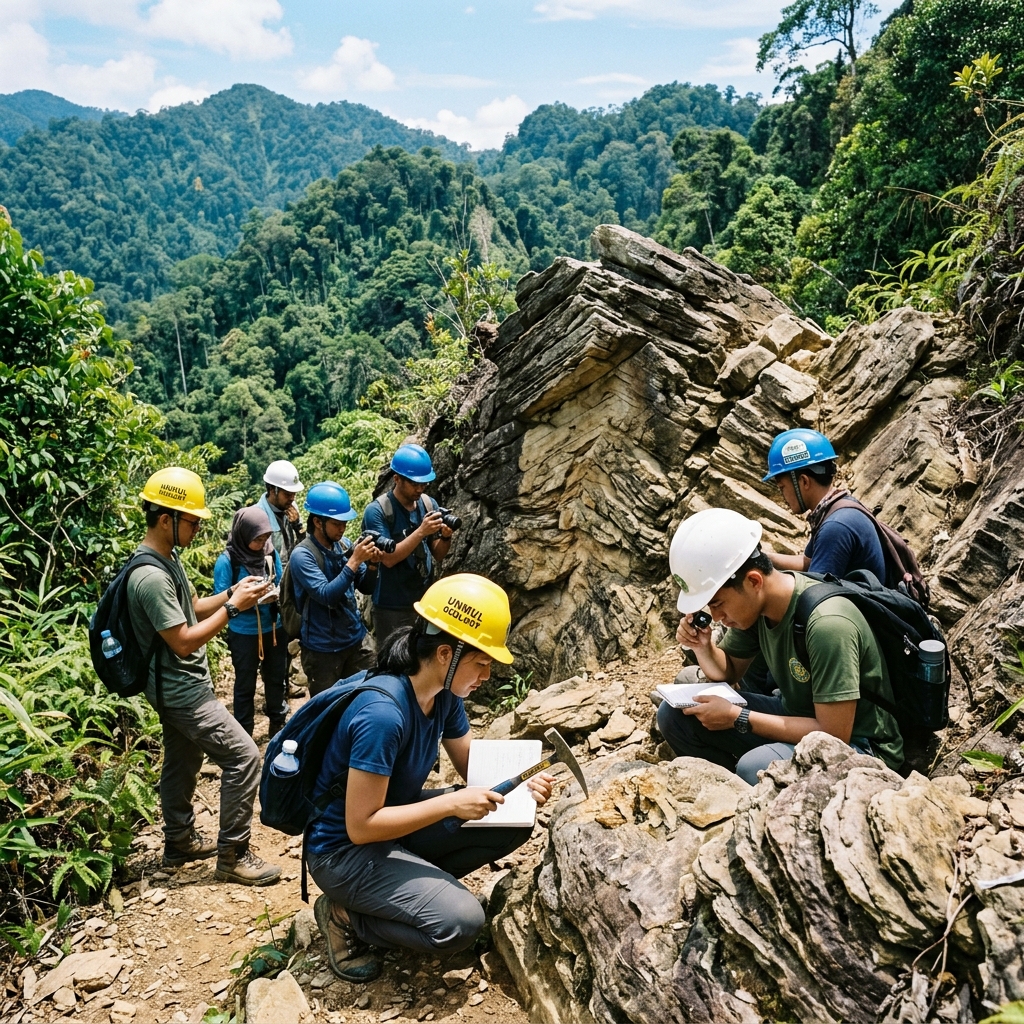 Dokumentasi Fieldtrip Geologi Dasar 2024 - Foto 1