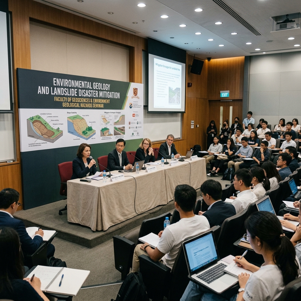 Dokumentasi Seminar Geologi Lingkungan dan Mitigasi Bencana Lereng - Foto 1