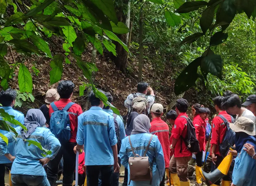 Dokumentasi Geology Goes To Field Sungai Pampang - Foto 1