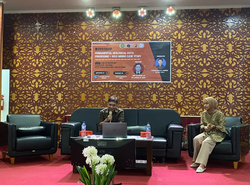 Dokumentasi Wokshop ”Fundamental Geological Data Processing- Gold Mining Case Study” - Foto 4