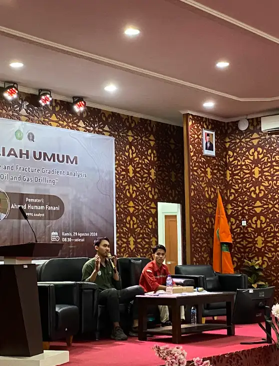 Dokumentasi Kuliah Umum "Pore Pressure and Fracture Gradient Analysis in Oil and Gas Drilling" - Foto 6